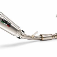 GPR escape compatible con Cf Moto 675NK 2024-2027, GP-Revo Titanium, Escape completo homologado y legal,con catalizador incluido db killer extraíble 