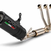 GPR escape compatible con Cf Moto 675NK 2024-2027, M3 Black Titanium, Escape completo racing, incluyendo colector y db killer desmontable, sin homologación 