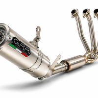 GPR escape compatible con Cf Moto 675NK 2024-2027, M3 Inox , Escape completo, no legal para países de la UE, con db killer extraíble 