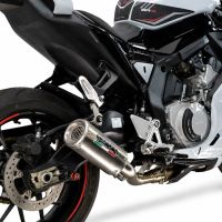 GPR escape compatible con Cf Moto 675NK 2024-2027, RP-M3 Inox , Escape completo homologado y legal,con catalizador incluido db killer extraíble 
