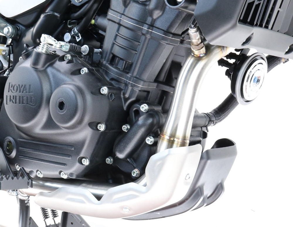 Escape compatible con Royal Enfield Himalayan 450 2024-2025, Decatalizzatore, Tubo supresor de catalizador 