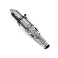 Escape compatible con Adly 320 S 2005-2021, Deeptone Atv, Escape completo homologado y legal, incluido db killer extraíble 
