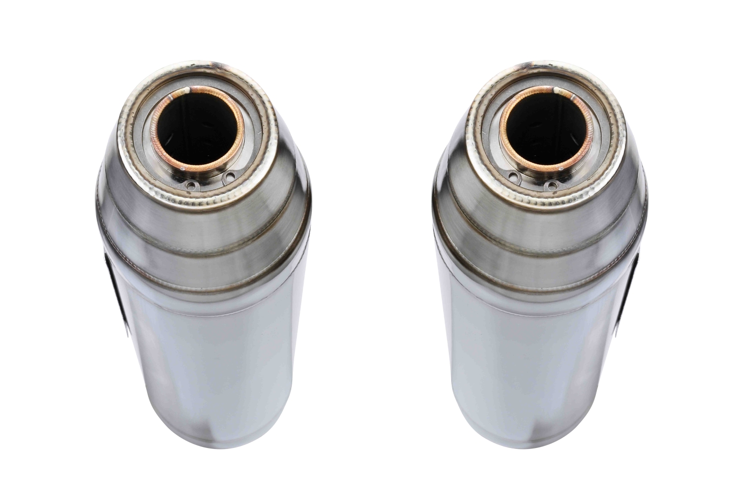 Escape compatible con Ducati 996 -S -SPS 1998-2001, Deeptone Inox, Par de terminales de escape homologados, con db killer extraíbles y tubos de conexión específicos 