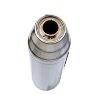 Escape compatible con Bmw G 310 R 2017-2021, Deeptone Inox, Escape completo, no legal para países de la UE, con db killer extraíble 