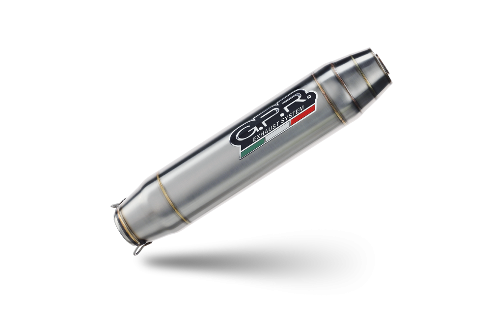 Escape compatible con Yamaha Wr 125 X 2009-2014, Deeptone Inox, Escape legal, homologado, silenciador con db killer desmontable y tubo de conexión específico 