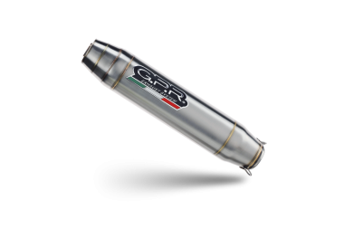 Escape compatible con Tuning TUNING 1980-2021, Deeptone Inox, Silenciador Racing para adaptar al colector original, se suministra con db killer extraíble 