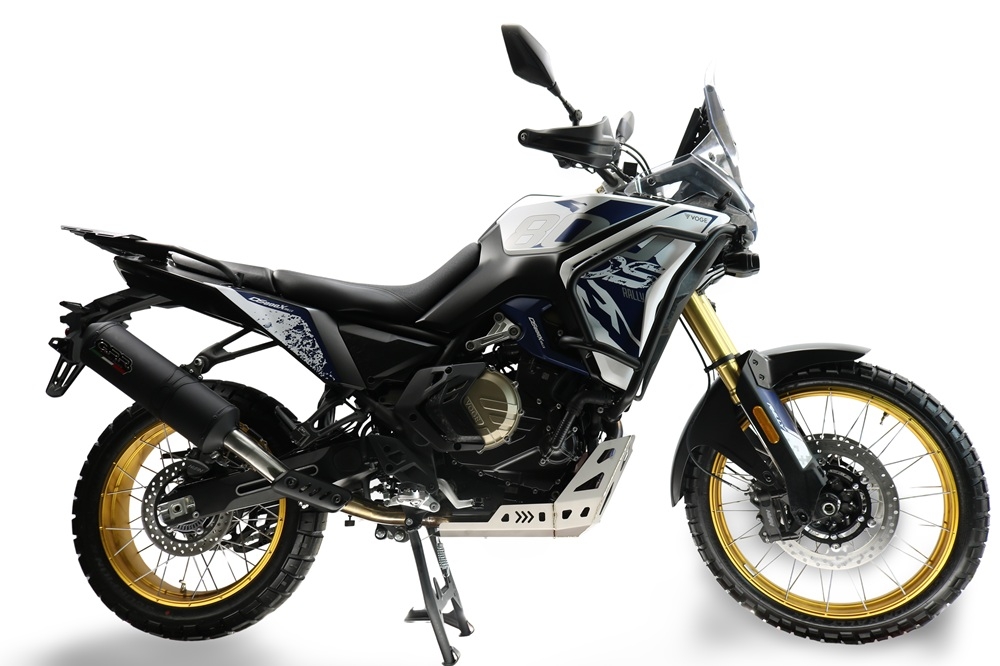 GPR TECH compatible con  Voge DS 800 Rally 2025/2026 Protección del motor en titanio 