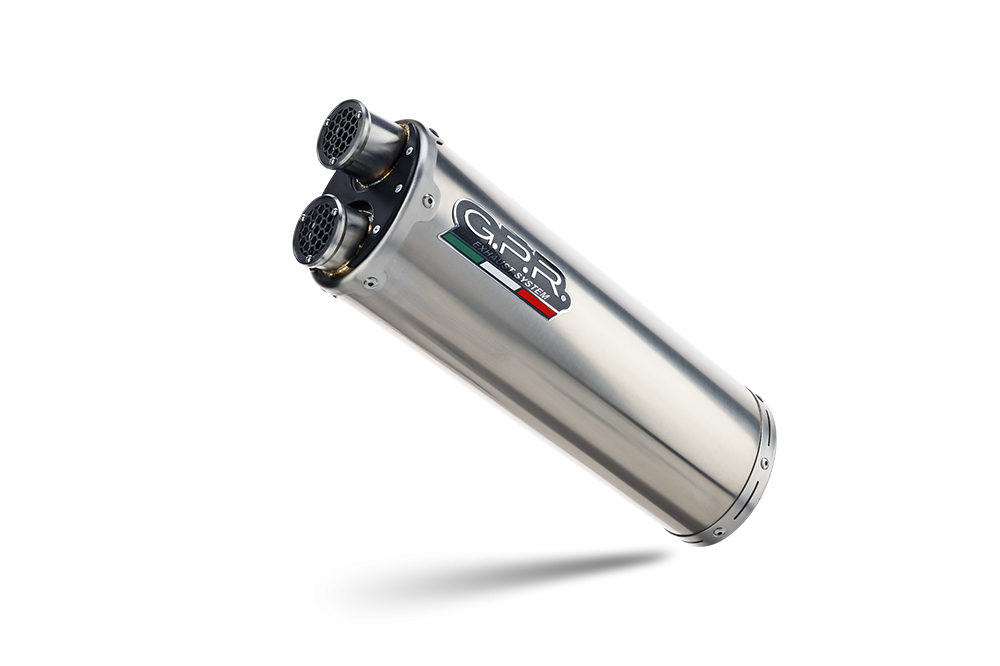 Escape compatible con Voge 900DSX 2024-2025, Dual Inox, Escape legal, homologado, silenciador con db killer desmontable y tubo de conexión específico 