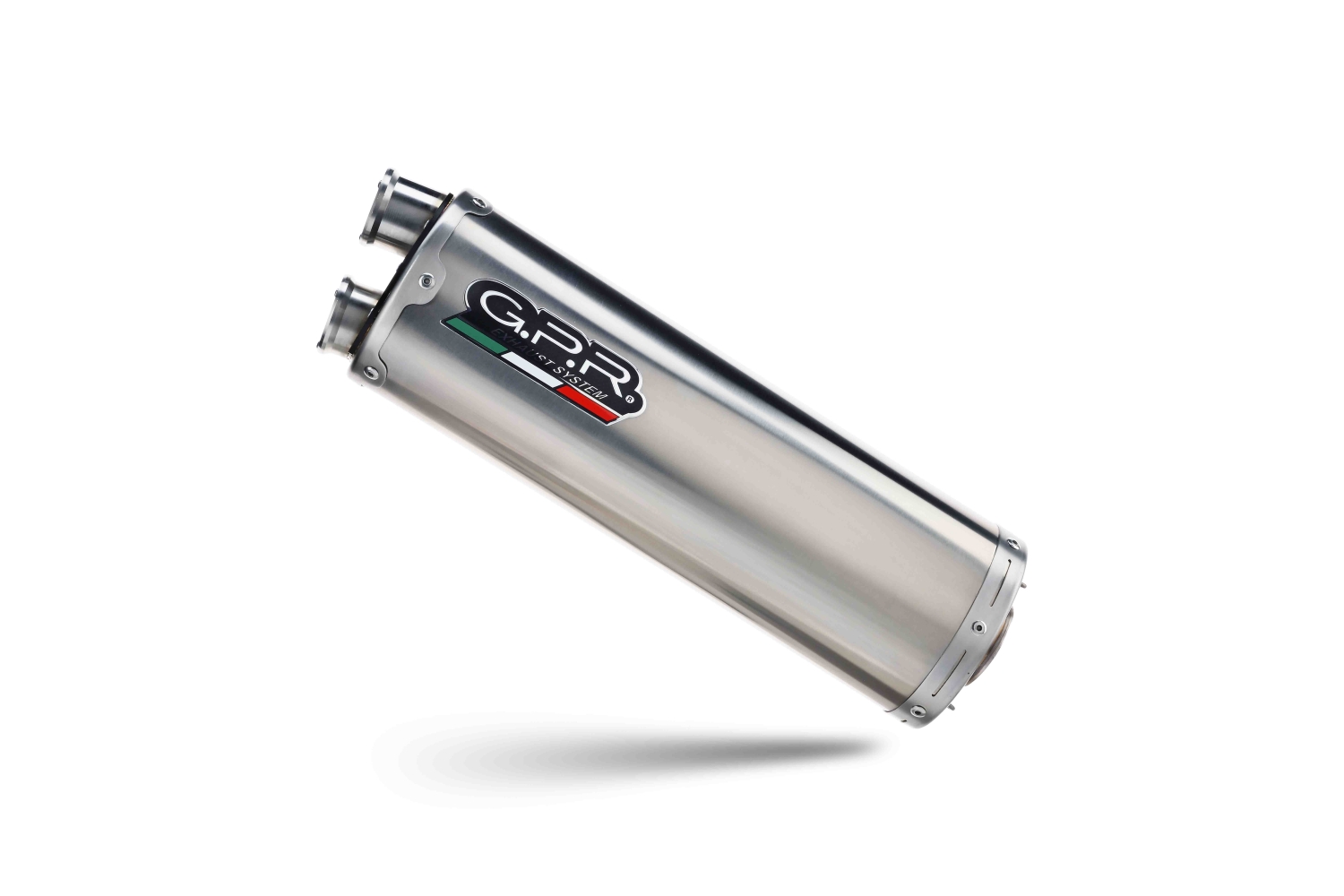 Escape compatible con Triumph Tiger 900 GT / Pro / Rally Pro 2024-2025, Dual Inox, Escape legal, homologado, silenciador con db killer desmontable y tubo de conexión específico 