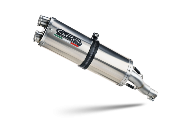Escape compatible con Aprilia Tuareg 660 2021-2024, Dual Inox, Escape legal, homologado, silenciador con db killer desmontable y tubo de conexión específico 