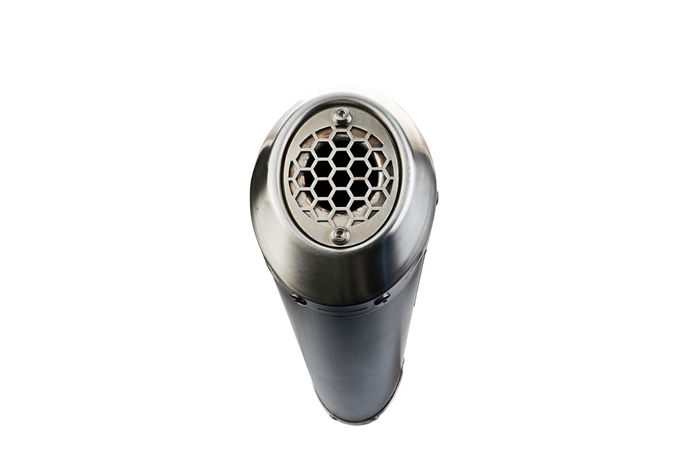 Escape compatible con Yamaha Zuma 125 2009-2015, Evo4 Road, Escape completo homologado y legal, incluido db killer extraíble 