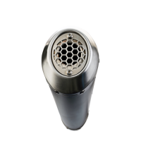 Escape compatible con Aeon Elite 2010-2016, Evo4 Road, Escape completo homologado y legal, incluido db killer extraíble 