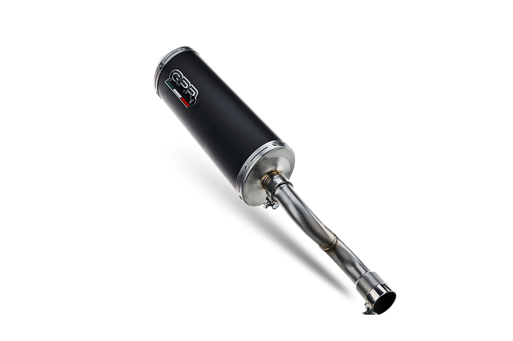 Escape compatible con Yamaha Yp 400 Majesty 2007-2008, Evo4 Road, Escape legal, homologado, silenciador con db killer desmontable y tubo de conexión específico 