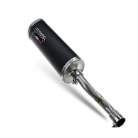 Escape compatible con Yamaha Yp 400 Majesty 2007-2008, Evo4 Road, Escape legal, homologado, silenciador con db killer desmontable y tubo de conexión específico 