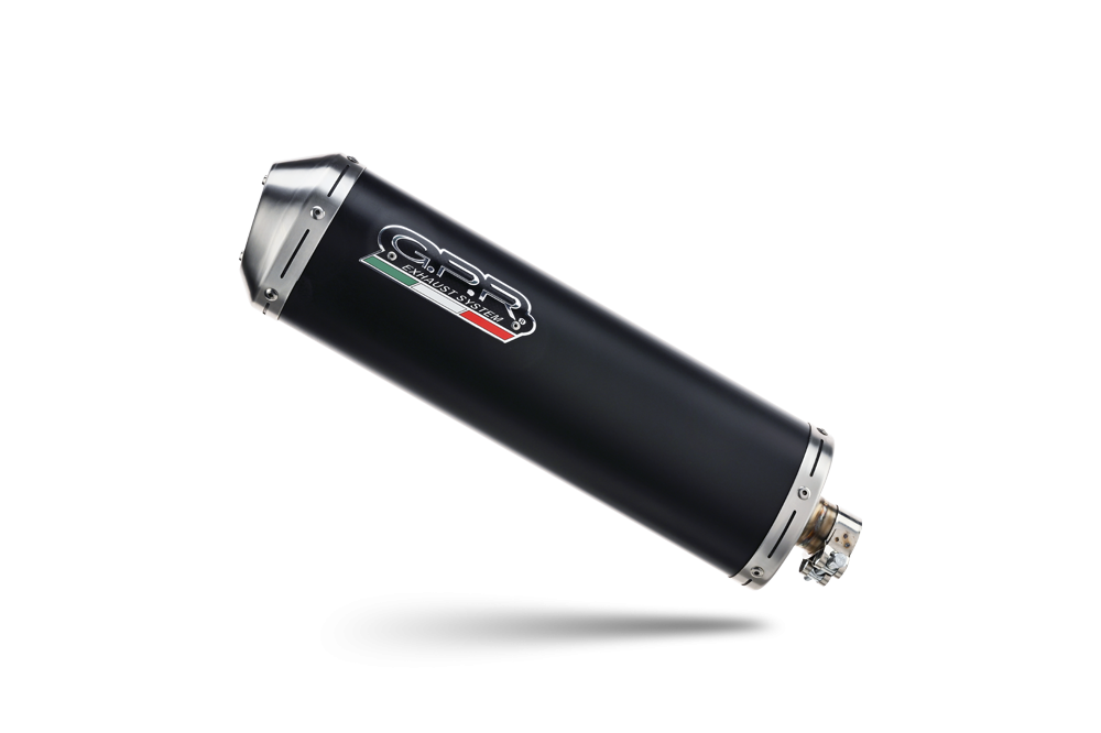 Escape compatible con Yamaha Yp 400 Majesty 2007-2008, Evo4 Road, Escape legal, homologado, silenciador con db killer desmontable y tubo de conexión específico 