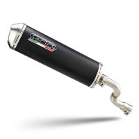 Escape compatible con Yamaha Zuma 125 2009-2015, Evo4 Road, Escape completo homologado y legal, incluido db killer extraíble 