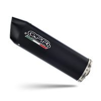 Escape compatible con Zontes Zt 125 G1 - U - U1 - Z2 2020-2024, Furore Nero, Escape completo, no legal para países de la UE, con db killer extraíble 