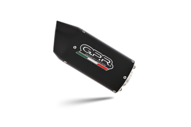 Escape compatible con Ktm Rc 390 2022-2024, Furore Evo4 Nero, Escape legal, homologado, silenciador con db killer desmontable y tubo de conexión específico 