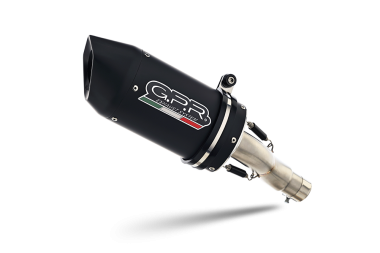 Escape compatible con Tuning TUNING 1980-2021, Furore Nero, Silenciador Racing para adaptar al colector original, se suministra con db killer extraíble 