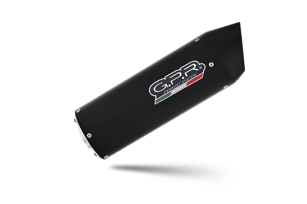 Escape compatible con Aprilia Sl -Falco 1000 2000-2004, Furore Nero, Par de terminales de escape homologados, con db killer extraíbles y tubos de conexión específicos 