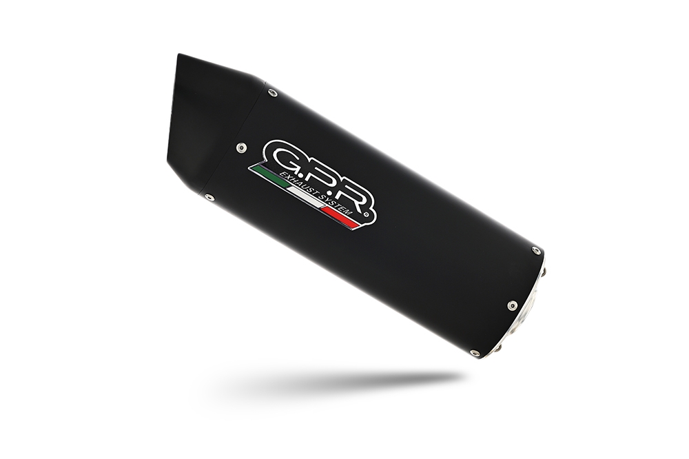 Escape compatible con Kawasaki Versys 650 2006-2014, Furore Nero, Escape legal, homologado, silenciador con db killer desmontable y tubo de conexión específico 