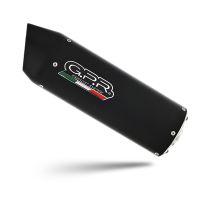 Escape compatible con Kawasaki Versys 650 2006-2014, Furore Nero, Escape legal, homologado, silenciador con db killer desmontable y tubo de conexión específico 