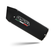 Escape compatible con Yamaha Ybr 125 I.E. 2005-2016, Furore Nero, Escape completo homologado y legal, incluido db killer extraíble 