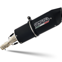 Escape compatible con Gas Gas SM 700 2023-2024, Furore Evo4 Nero, Escape homologaedo, legal para mercados fuera de la UE, incluido tubo de enlace y db killer extraíble 