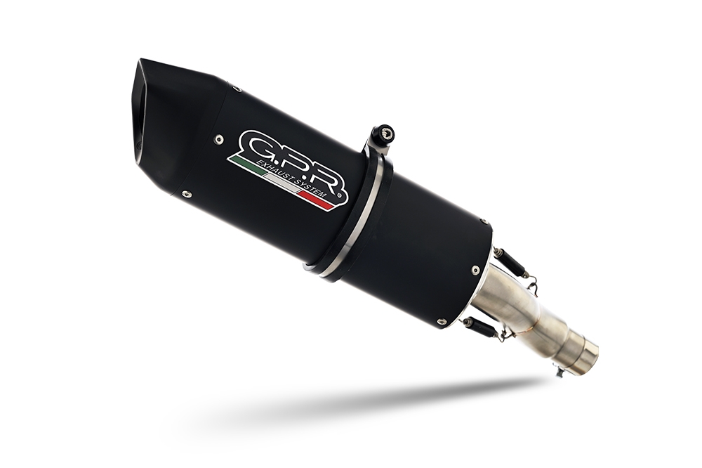 Escape compatible con Yamaha Tracer 900 GT 2018-2020, Furore Evo4 Nero, Escape completo, no legal para países de la UE, con db killer extraíble 