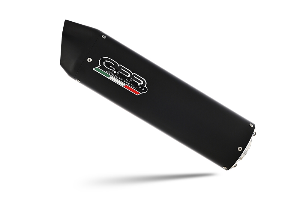 Escape compatible con Aprilia Tuono 1100 V4 Rr 2017-2020, Furore Evo4 Nero, Escape homologaedo, legal para mercados fuera de la UE, incluido tubo de enlace y db killer extraíble 