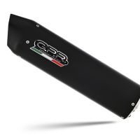 Escape compatible con Aprilia Tuono 1100 V4 Rr 2017-2020, Furore Evo4 Nero, Escape homologaedo, legal para mercados fuera de la UE, incluido tubo de enlace y db killer extraíble 