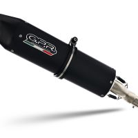 Escape compatible con Yamaha Fzr 600 1990-1993, Furore Nero, Escape legal, homologado, silenciador con db killer desmontable y tubo de conexión específico 