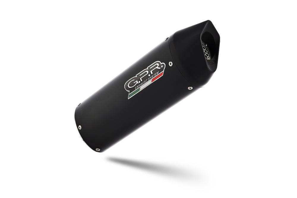 Escape compatible con Bmw F 800 R 2017-2019, Furore Evo4 Nero, Escape legal, homologado, silenciador con db killer desmontable y tubo de conexión específico 