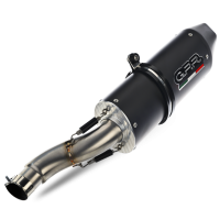 Escape compatible con Yamaha Xt 1200 Z Supertenere 2010-2016, Furore Nero, Escape legal, homologado, silenciador con db killer desmontable y tubo de conexión específico 