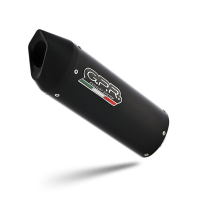 Escape compatible con Honda Msx - Grom 125 2013-2017, Furore Nero, Escape racing, linea completa, suministrado con colector especifico, articulo sin homologacion 