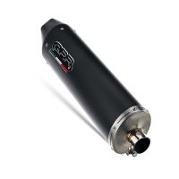 Escape compatible con Yamaha Zuma 125 2009-2015, Furore Nero, Escape completo racing, incluyendo colector y db killer desmontable, sin homologación 
