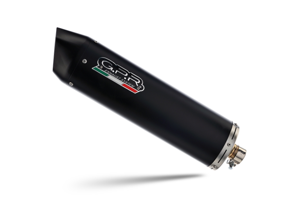 Escape compatible con Yamaha Zuma 125 2009-2015, Furore Nero, Escape completo racing, incluyendo colector y db killer desmontable, sin homologación 