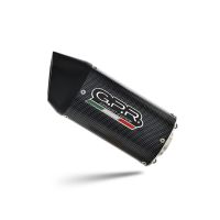Escape compatible con Suzuki Gsx-S 1000 F 2017-2020, Furore Evo4 Poppy, Escape legal, homologado, silenciador con db killer desmontable y tubo de conexión específico 