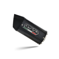 Escape compatible con Suzuki Gsx-S 1000 F 2017-2020, Furore Evo4 Poppy, Escape legal, homologado, silenciador con db killer desmontable y tubo de conexión específico 