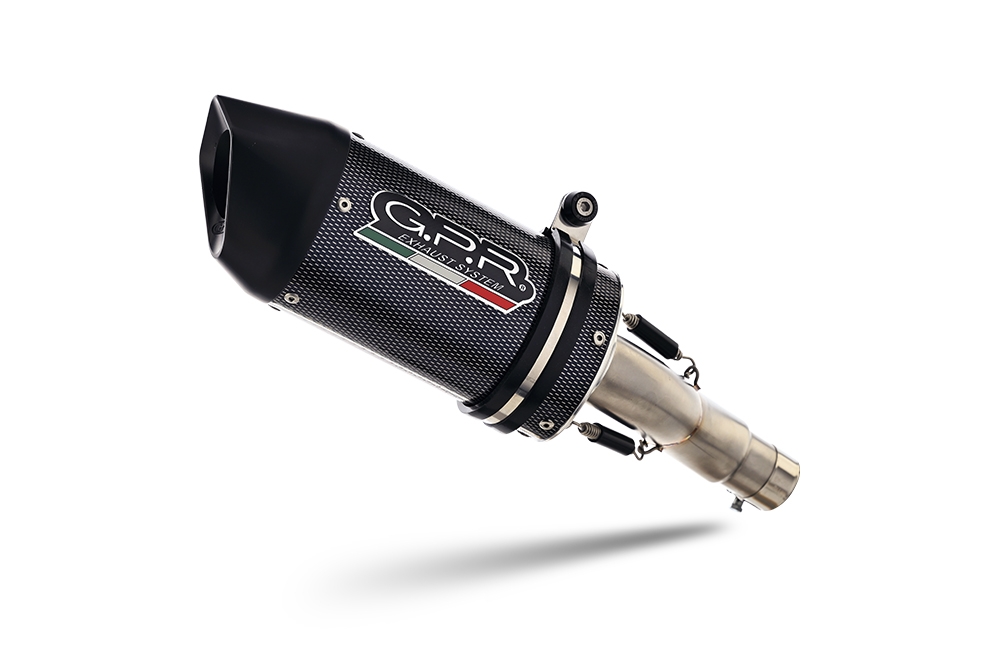 Escape compatible con Suzuki Gsx-S 1000 F 2017-2020, Furore Evo4 Poppy, Escape legal, homologado, silenciador con db killer desmontable y tubo de conexión específico 