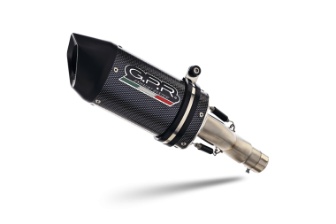 Escape compatible con Honda Dn-01 2008-2010, Furore Poppy, Escape legal, homologado, silenciador con db killer desmontable y tubo de conexión específico 