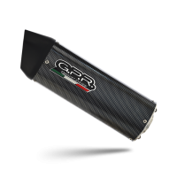 Escape compatible con Zontes Gk 125 2022-2024, Furore Poppy, Escape completo, no legal para países de la UE, con db killer extraíble 