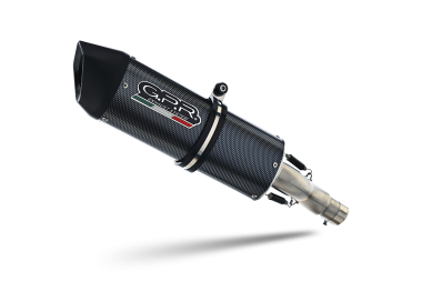 Escape compatible con Yamaha Yzf R6 2017-2025, Furore Poppy, Escape racing, silenciador con tubo de conexion, articulo sin homologacion 