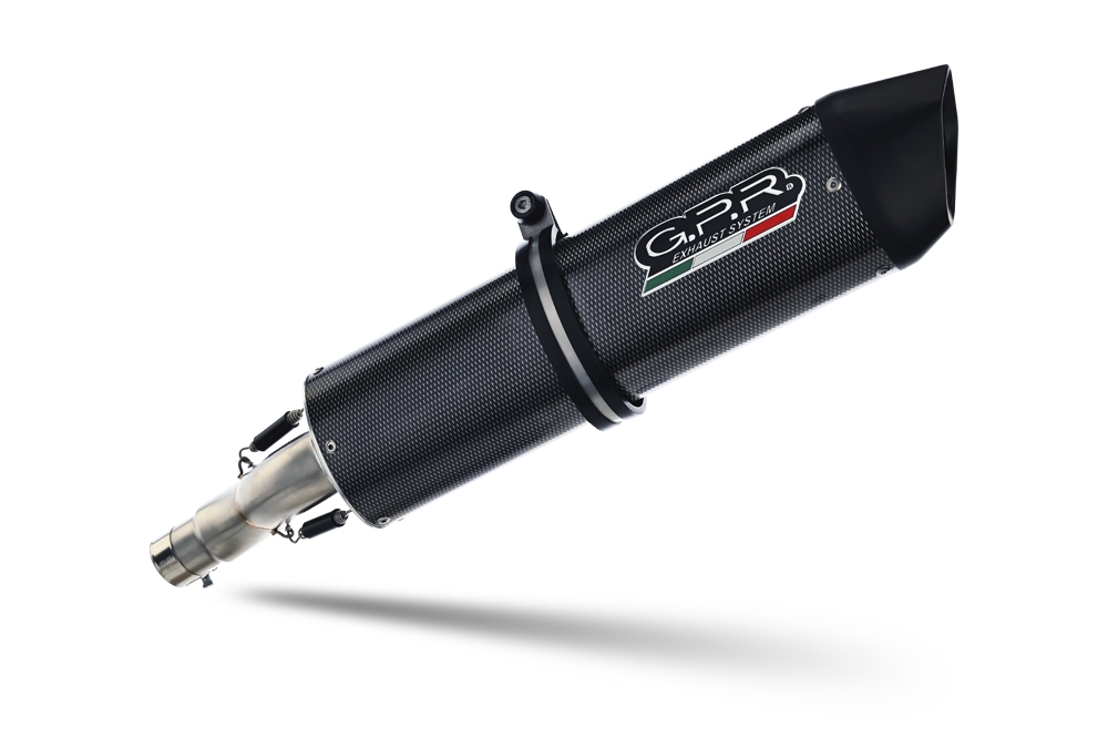 Escape compatible con Yamaha Xt 1200 Z Supertenere 2017-2020, Furore Evo4 Poppy, Escape legal, homologado, silenciador con db killer desmontable y tubo de conexión específico 