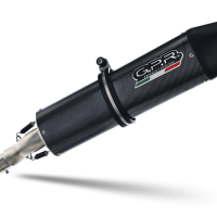 Escape compatible con Bmw G 650 Gs -Sertao 2010-2016, Furore Poppy, Escape legal, homologado, silenciador con db killer desmontable y tubo de conexión específico 