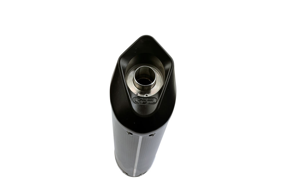 Escape compatible con Kawasaki Versys 650 2006-2014, Furore Poppy, Escape legal, homologado, silenciador con db killer desmontable y tubo de conexión específico 