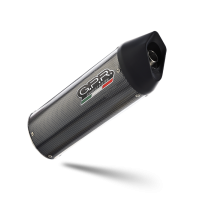 Escape compatible con Husqvarna TE 610 E - SM 610 2005-2006, Furore Poppy, Escape semi-completo homologado con db killer extraible 
