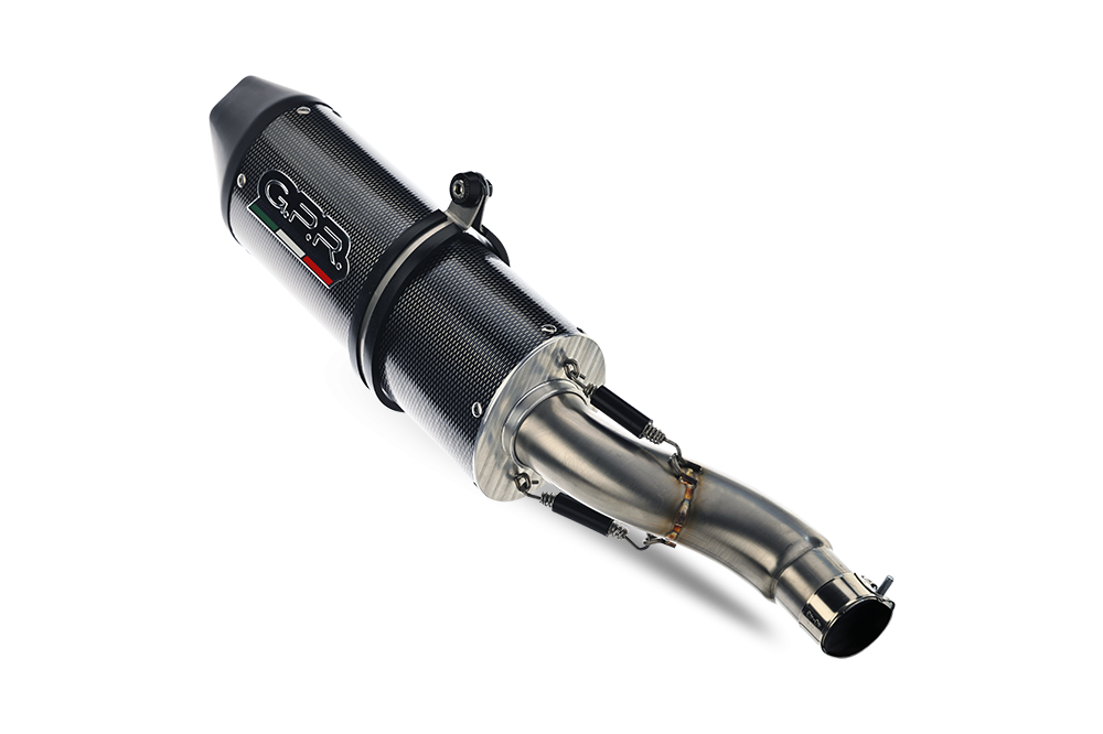 Escape compatible con Yamaha YZ 450 F 2003-2005, Furore Poppy, Escape legal, homologado, silenciador con db killer desmontable y tubo de conexión específico 