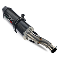 Escape compatible con Yamaha YZ 450 F 2003-2005, Furore Poppy, Escape legal, homologado, silenciador con db killer desmontable y tubo de conexión específico 