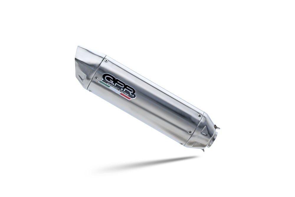 GPR escape compatible con  Suzuki Gsx-R 750  1992-1995, Furore-X Inox, Escape legal, homologado, silenciador con db killer desmontable y tubo de conexión específico 